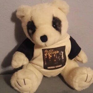 Vintage Alice Cooper Concert Tour Plush Bear 2000 Heavy Metal music